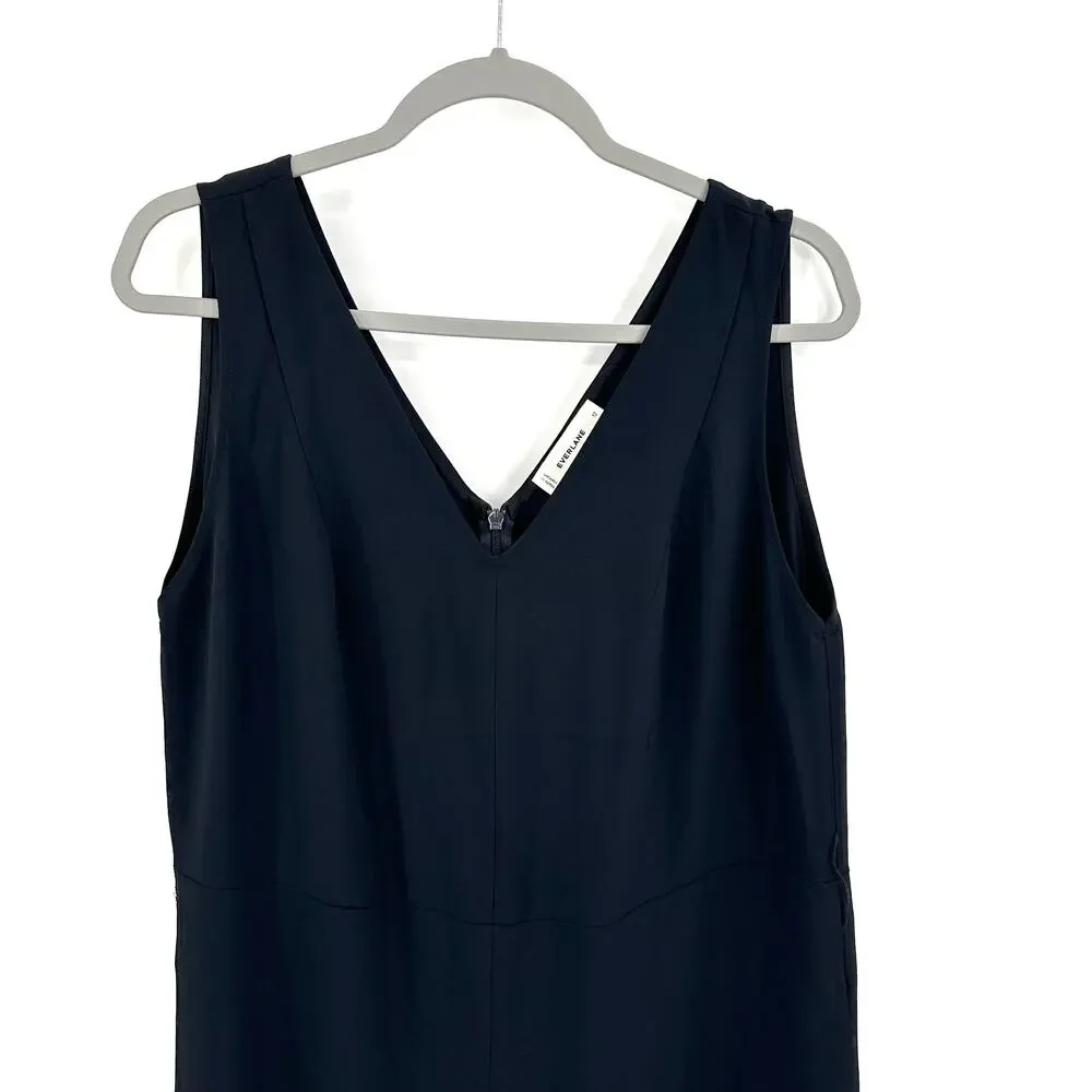 Everlane The Ultimate Jumpsuit in black Size 12 NWOT